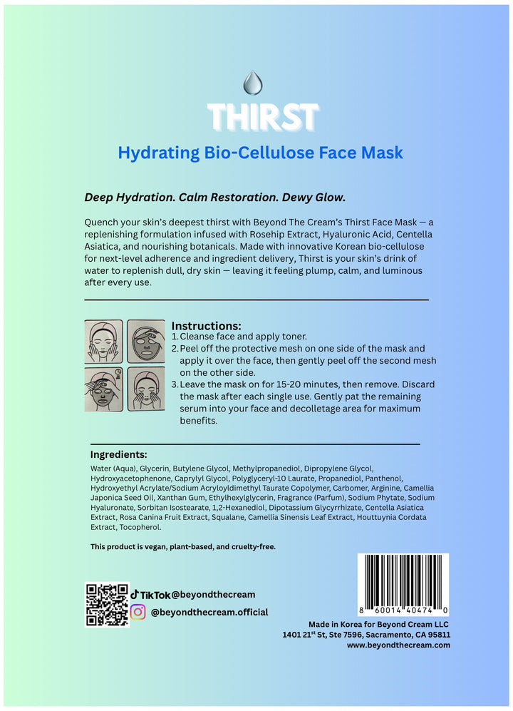 Kiss & Glow Premium Bio-Cellulose Face & Lip Mask Set